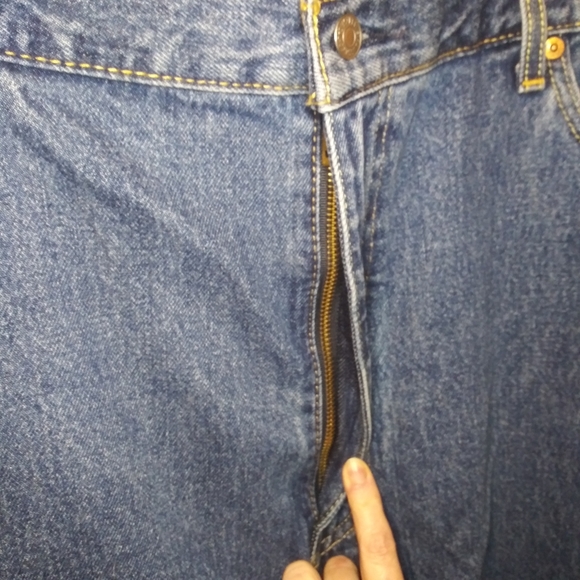 Levi's 550 Red Label 46 x 30 100% Cotton Relaxed Fit Jeans - Picture 4 of 16